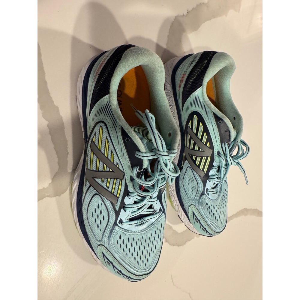 New Balance 860v7 Womens 10 Wide 2E Blue Running Shoes W860WB7 TruFuse Stability